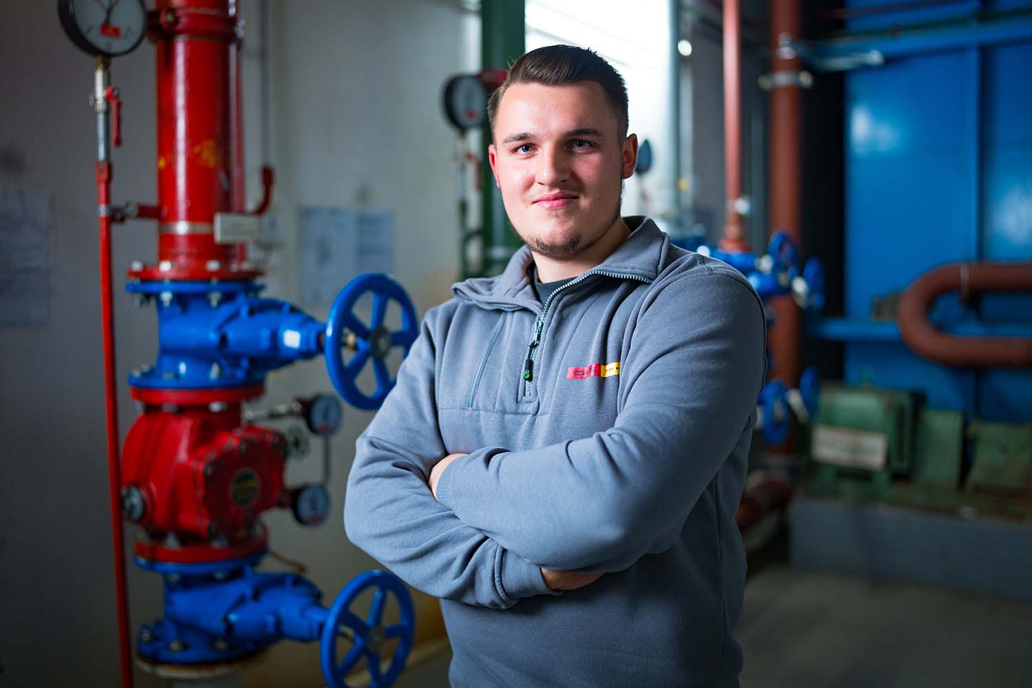 Stationäres Löschsystem vom Fachbetrieb-CWS Fire Safety unterstützt
