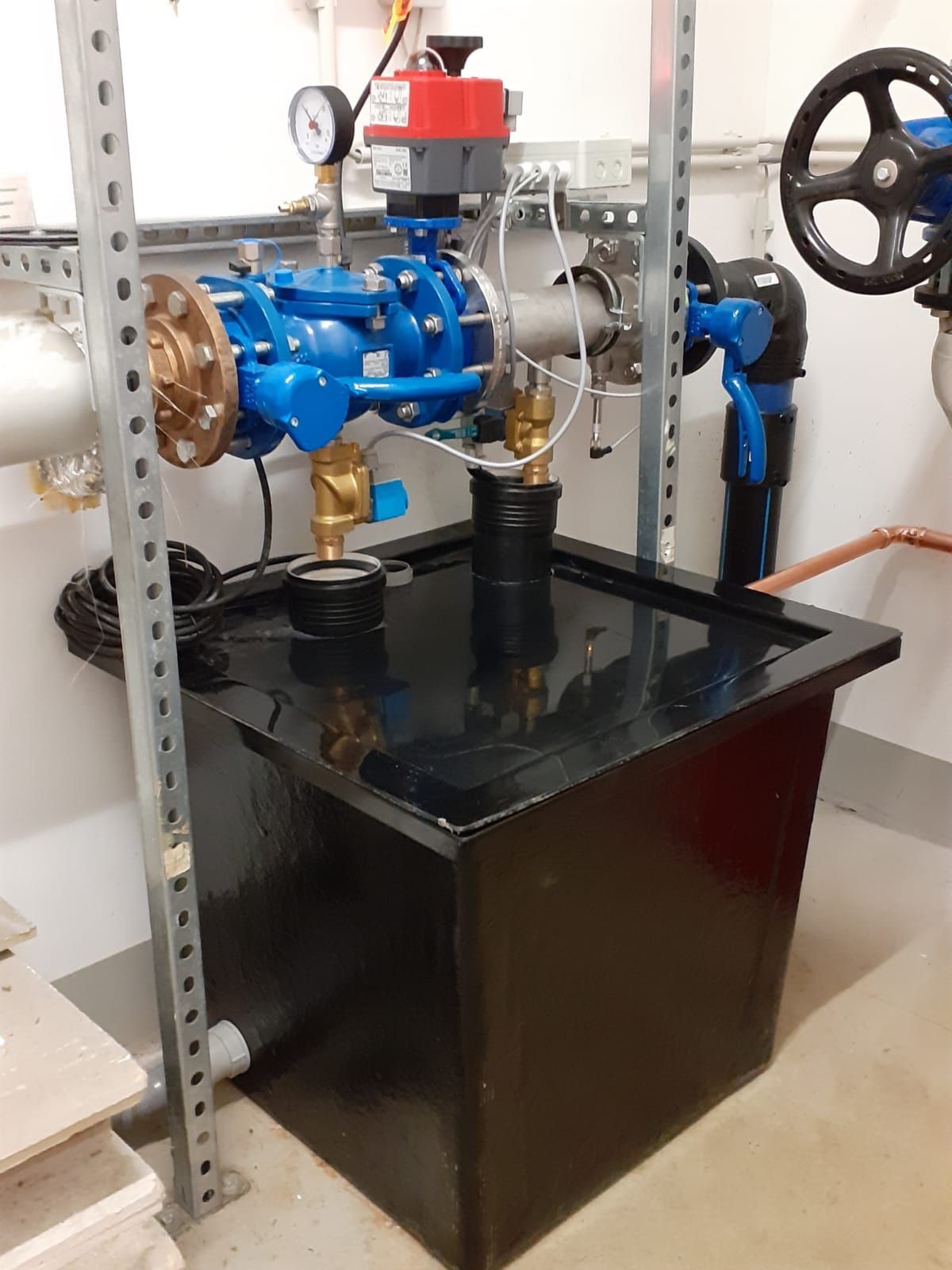 Trinkwassertrennung-Löschwasserübergabestelle