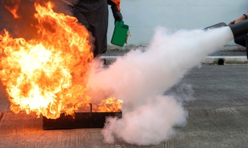 Verhalten im Brandfall am Arbeitsplatz-SchulungCWS Fire Safety