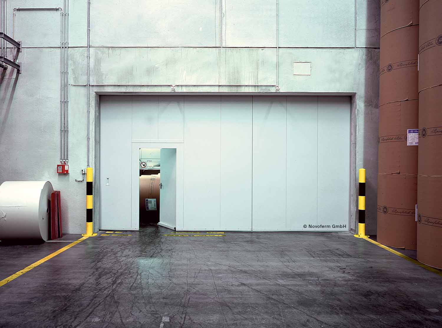Wartung eines Brandschutztores-CWS Fire Safety