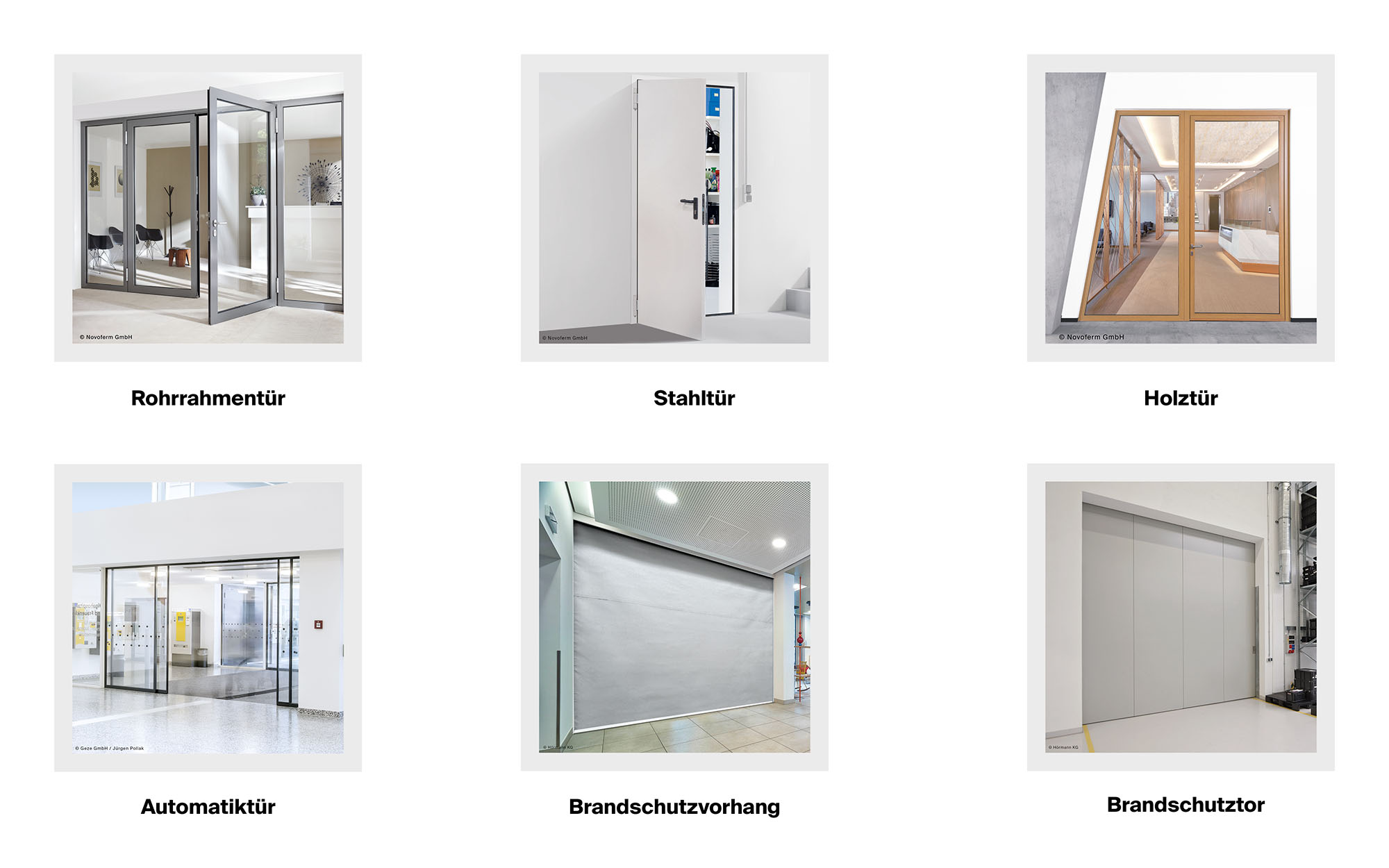 Welche Brandschutztüren gibt es - CWS Fire Safety