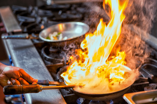 Wie ensteht ein Fettbrand-CWS Fire Safety
