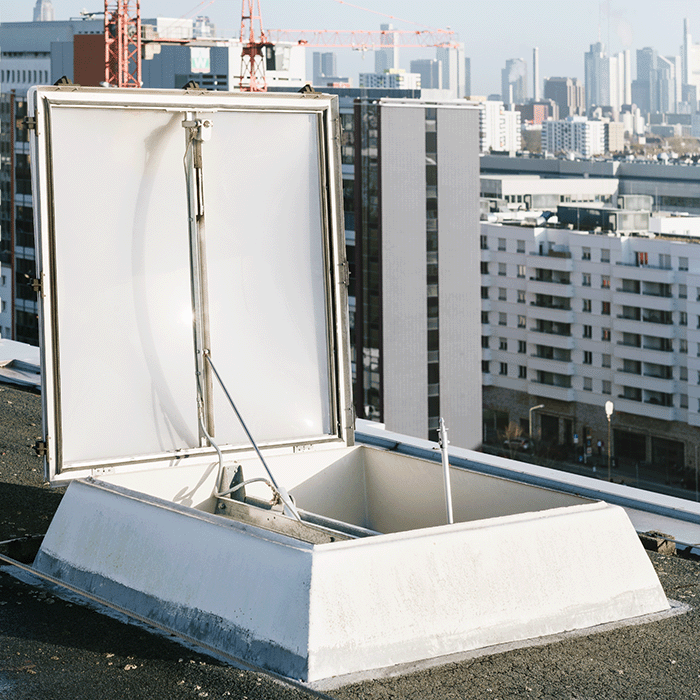 Natural smoke extraction system (NRA system)